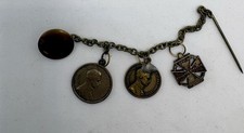 Rare Austrian Hungarian Miniature Set Medal King Karl Bravery Combat World War 1