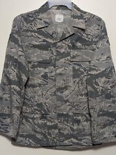 Army Fatigue long sleeve shirt size 34R patches #399 picture