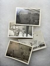 WW2 US Army Air Corps Nose Art Painted Plane Photos Lot Of 4 (V124 picture