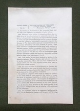 General Orders No. 11 - Concerning conditions of national and regimental flags