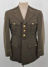 Men's WWII 1940s US Army / Air Force Officer's Tunic Uniform Jacket Sz S WW2 picture