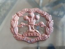South Lancashire Regiment Bronze Hat Cap Badge WW1 Prince Of Wales's Volunteers  picture