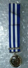 Egypt Medal with 1884-85 Clasp Miniature Medal