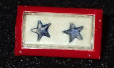 WWII US Home Front Two Sons in Service / Husband Son Wartime Plastic Lapel Pin picture