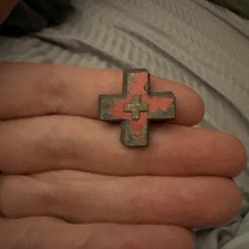 Vintage Red Cross Pin 1940