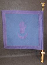 Early French Colonial Army M1886 Lebel Flag Pole 'Tirailleurs Algériens' Banner