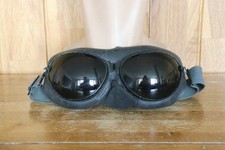 Vintage MiG-15 Fighter Pilot Goggles,Dark Brown