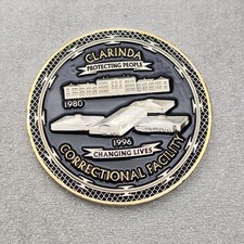 Clarinda Correctional Facility Challenge Coin
