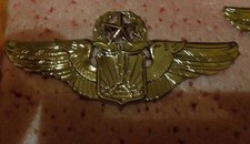 U.S.A.F. REMOTELY PILOTED AIRCRAFT PILOT BADGE, MASTER, FULL SIZE