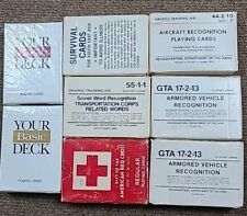 US Army Graphic Training Aid GTA 17-2-13 Armored Vehicle Recognition Study Cards picture