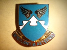 Vietnam War Unit Crest 4th Aviation VIGILANTIA AETERNA Distinctive Unit Insignia