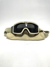Military Revision ESS Apel Military Ballistic Goggles Black W/Tinted Lenses Used picture