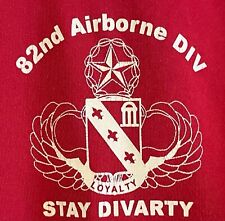 US ARMY 82nd Abn Div Divarty PT Shirt Original Duper Item picture