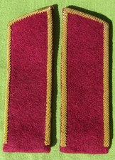 Soviet WW2 Infantry officer collar tabs for the M35 shirt tunic