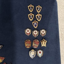 13 USSR Soviet Army Specialist Proficiency Badges-Cold War Military Insignia