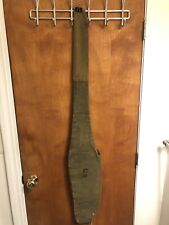 1945 M.D. MFG Co. U.S. M1 Grand Carbine Rifle Case Bag Strap WWII Green Canvas picture