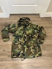 Genuine US Army ECWCS Woodland Camo Cold Weather Parka Jacket  Medium Long picture