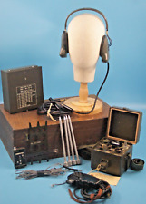 Vintage Walk Around Headset for Large Aircraft - Signal Corps U.S. Army BX-53-D picture