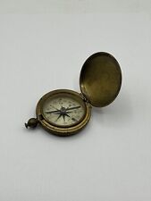 WWI Waltham US Brass Military Compass NICE picture