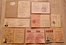 Soviet set of documents for a KGB officer of the USSR picture