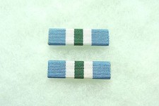 United Nations Medal, 2 service ribbons, Tajikistan, UNMOT