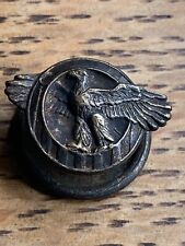 Older Vtg Ruptured Duck Honorable Discharge Collar Button Pin picture