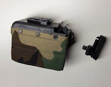 M249 SAW 100rd Ammo Pouch Woodland Camo Nut Sack Military Pouch ARMY USMC picture