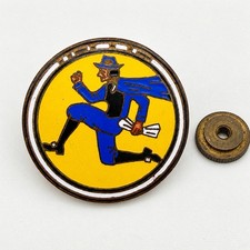 WWII 118th Observation Squadron DUI Pin Whitehead Hoag Screw Back Enamel