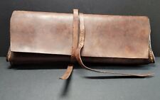 Antique WWI Era ☆ Jewell - 1918 ☆ Leather Document or Orders Pouch picture