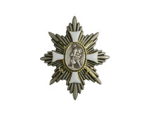 5202 WW1 IMPERIAL GERMANY VETERANS FIELD HONOUR BADGE “HAMBURG CROSS” GERMAN