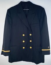 Vintage United States Navy Officers Jacket Men's Military Uniform Novakoff Bros  picture