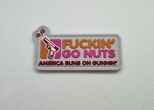 Dunkin Donuts Go Nuts 3D PVC Tactical Morale Patch-Hook Backed  picture
