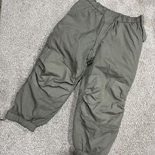 US Army Pants Large Gen III L7 Primaloft REG Extreme Cold Weather Trouser Puffer picture