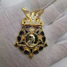 United States Army Memorial Medal Badge 1:1 Replica Props