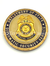 F87 Department of State Diplomatic Security Service Special Agent Challenge Coin