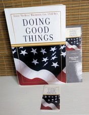 Doing Good Things USAF Col Steve Wacholtz 25 Year Military Career Memoir Signed