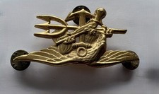 Original Vietnam War US Navy SEALs Officer's Trident Breast Badge Vanguard V21