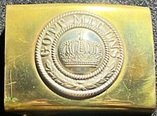 WWI German Imperial Army Belt Buckle Gott Mit Uns Kaiser WW1 19114 - 1918 Brass picture