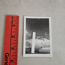 Original World War 2 Photo Of Captured German Aircraft In Hanger