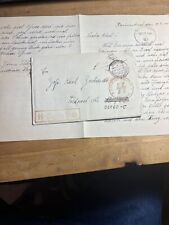 Rare WW2 German Feldpost Letter from Soldier or family Luftwaffe B picture