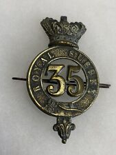 BRITISH MILITARY CAP BADGES, The 35th Royal Sussex Regiment of Foot 1874-1881 picture