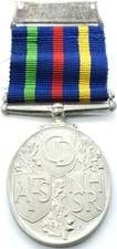 Medal Long Service Civil Defence WW2 AUCT