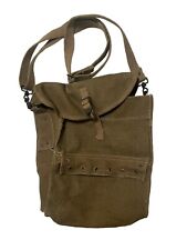 Antique Green Crossbody Green Military Bag picture