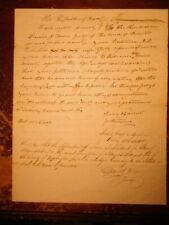 RARE Republic of Texas Washington Co. Document signed J.B. ROBERTSON & O.FARRISH picture