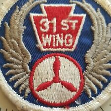 CAP Patch Civil Air Patrol PA 1960's 31st Wing Embroidered Cut Edge PA1 picture