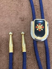 [Rare] Japan Wounded Veterans Association Loop Tie, Japanese Army Medal, Former