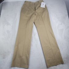 U.S. Military Men's DSCP Work Pants Trousers Khaki Un hemmed (Size: 28)  NWT picture