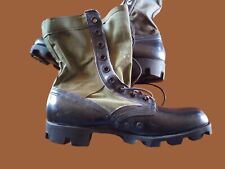 U.S MILITARY ISSUE JUNGLE BOOTS PANAMA SOLE RO SEARCH SPIKE PROTECTIVE 8R NOS picture