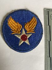 Authentic Vintage WWII WW2 US AAF Army Air Forces HQ Air Corp Patch No Glow picture