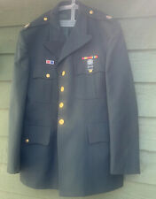 Vintage U.S. Army Uniform Jacket Size 41 Short with Sharpshooter Badge - 690th picture